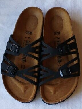 NWOT Birkenstock Granada  Birkibuc EU38 Size 7 Ladies Narrow Fit